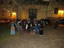 Jedna ze zastávek na lovu Pražských strašidel.